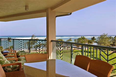 Waipouli Beach Resort Spa Kauai Two Bedroom Royal Oceanfront Villa