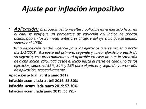 Ajuste Por Inflaci N Impositivo Ppt Descargar