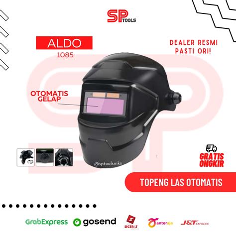 Jual Topeng Las Kedok Las Helm Las Pelindung Kepala Auto Dark