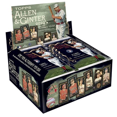 Topps Allen Ginter X Baseball Checklist Black Set Details