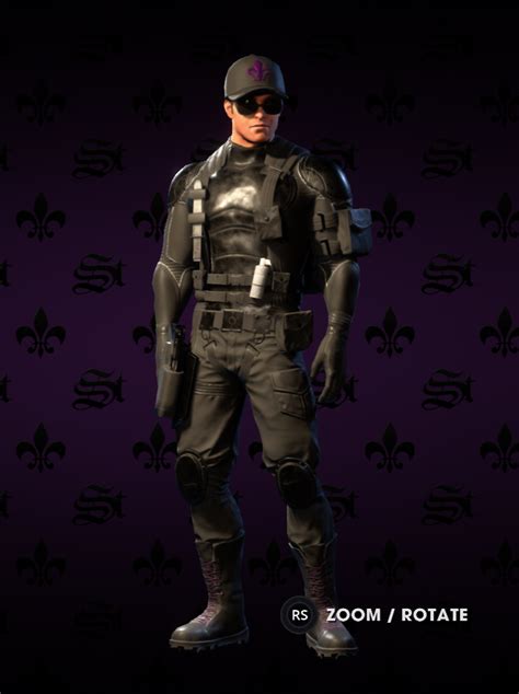 Saint Mercenary Outfit Rsaintsrow