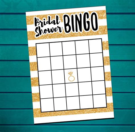 Bridal Shower Game Put A Ring On It Ring Bridal Shower Games Etsy