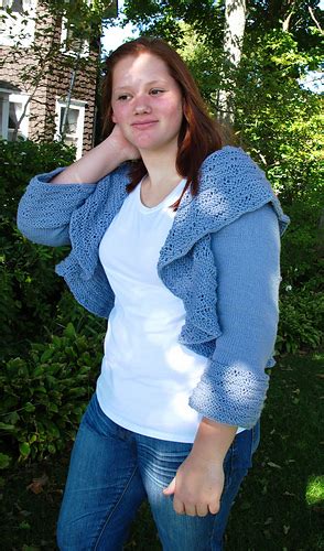 Ravelry Ruffled Edge Cardigan Pattern By Sarah Punderson