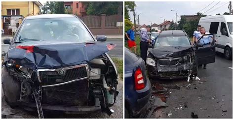 Foto Video Accident Frontal N Lan Pe Drumul Odoreului Trei Ma Ini