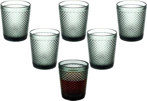 Juego de 6 vasos vintage Highball para beber únicos vasos de agua