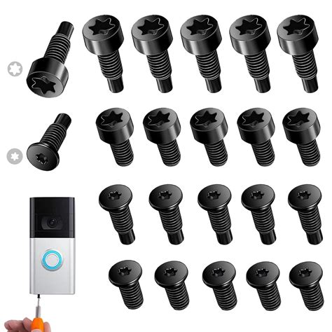 Ring Doorbell Screws Replacement 4Set 20pcs Spare Screws Accessories