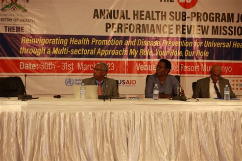 WHO Uganda On Twitter MinofHealthUG Has Commenced A 2 Day Health