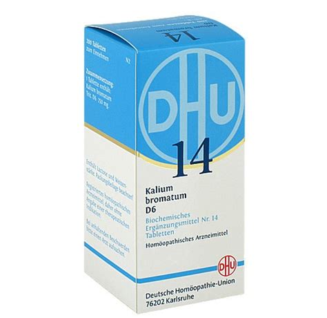 DHU 14 KALIUM BROMATUM D6 200 CPS Erbofarma Farmaci Generici