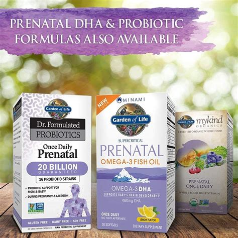 Buy Garden of Life Once Daily Prenatal Bundle: mykind Organics Prenatal ...