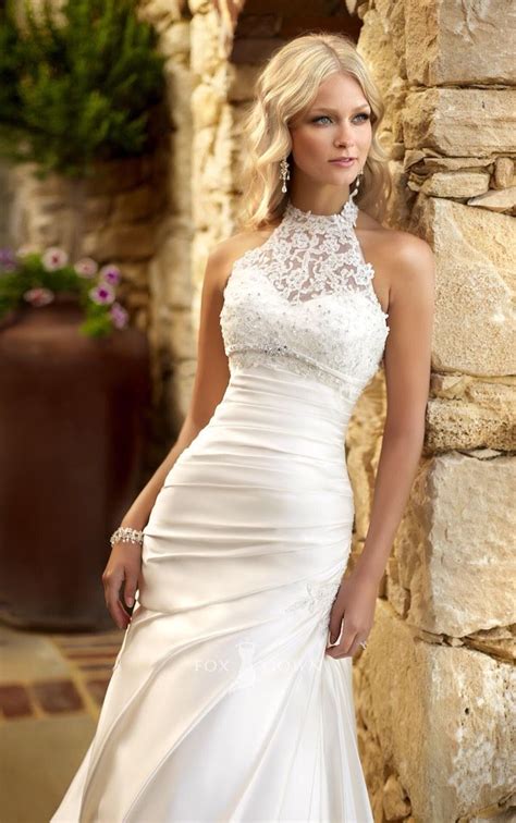 Elegant High Neck Wedding Dresses To Try Mrs To Be