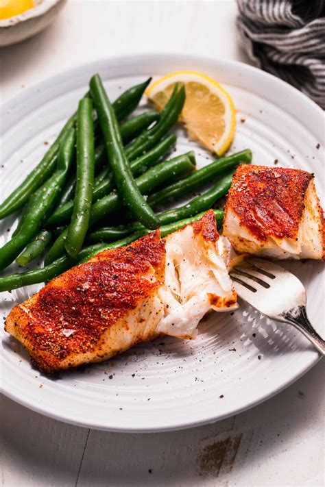 Air Fryer Halibut Easy 10 Minute Recipe Platings Pairings