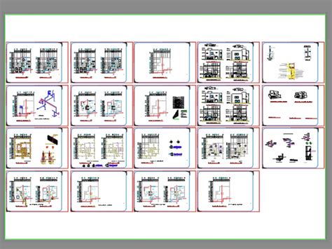 Casa Residencial Em AutoCAD Baixar CAD 4 MB Bibliocad