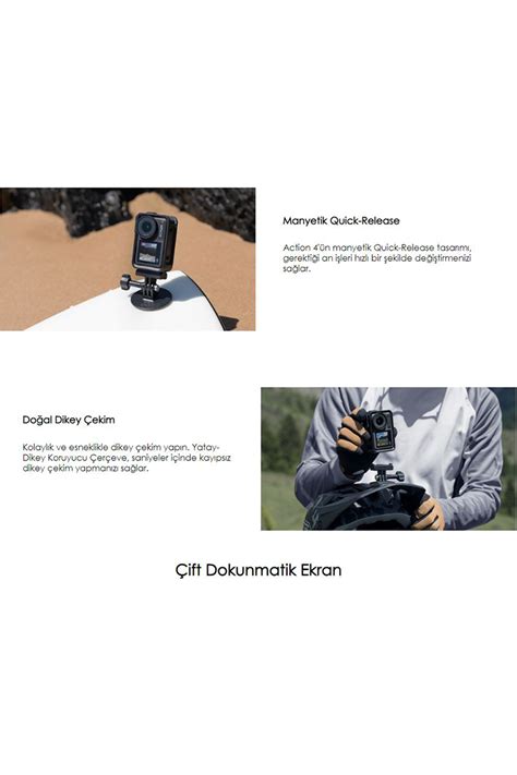 Dji Osmo Action 4 Adventure Combo Aksiyon Kamerası Dji