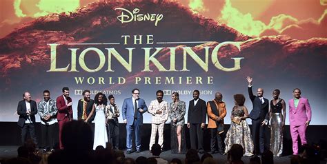 The Lion King World Premiere Was Full Of Surprises Get The Scoop