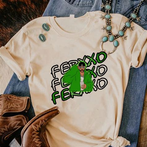 Feid Ferxxo T Shirt Camiseta Feid Ferxxo Nitro Jam Tour Feid