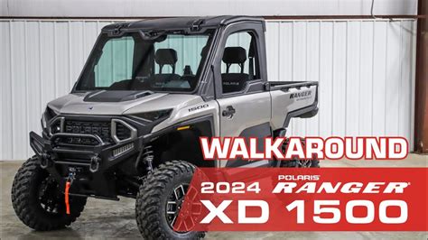 2024 Polaris Ranger Xd 1500 Walk Aroundstart Up Youtube