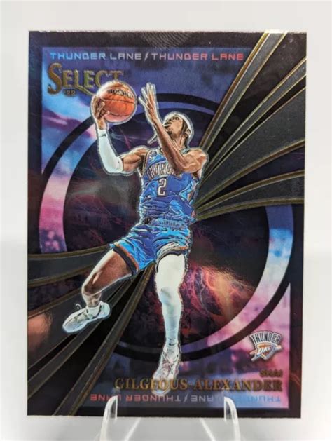 Inserto Panini Select Shai Gilgeous Alexander Thunder Lane