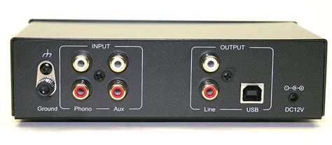 Technolink Tc Usb Riaa Moving Magnet Phono Preamp With Aux Input And