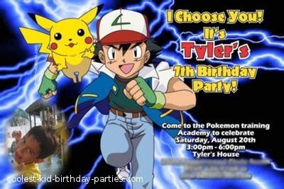 Coolest Pokemon 7th Birthday Party