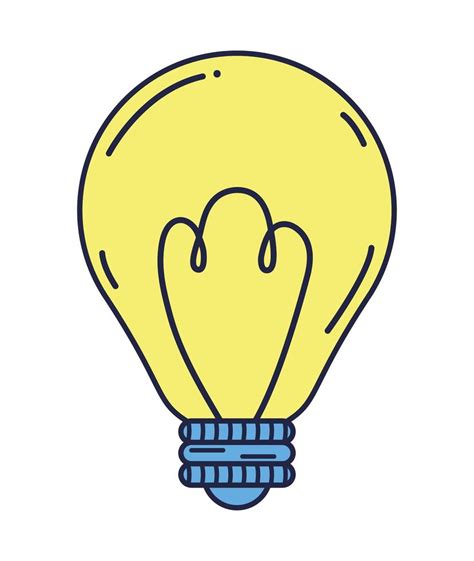 Yellow Light Bulb 2749061 Vector Art At Vecteezy