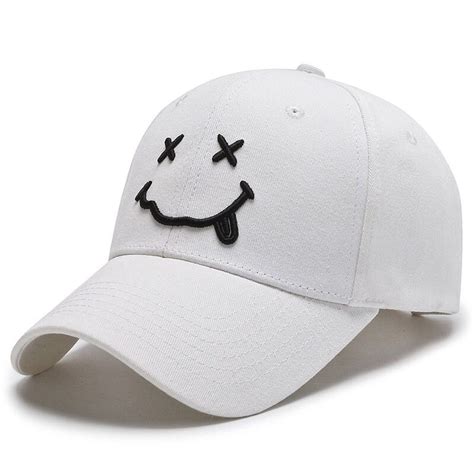 White Emoji Cap – Caps Club