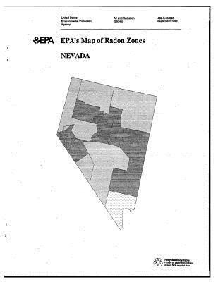 Epa's Map of Radon Zones: Nevada by U.S. Environmental Protection ...