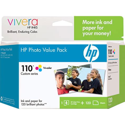 Hp Custom Series Sheet Photo Value Pack Q An B H