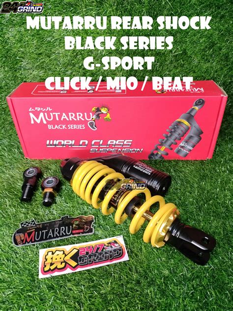 MUTARRU REAR SHOCK G SPORT 285mm 310mm CLICK MIO BEAT