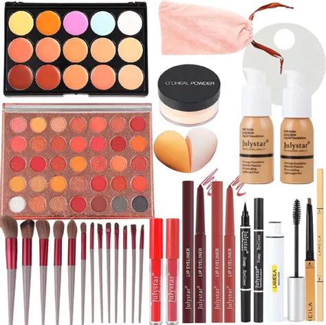 Kit De Maquillaje Profesional Con Brochas Para Adolescentes Meses Sin