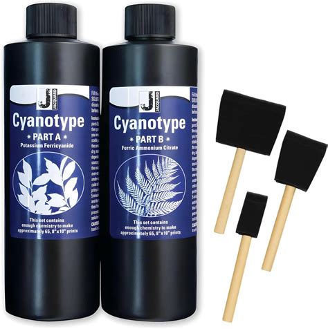 Amazon Jacquard Cyanotype Kit Cyanotype Chemicals Sensitizer Set