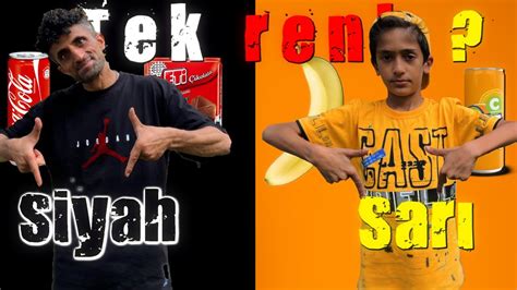 24 SAAT BOYUNCA TEK RENK CHALLENGE sarı siyah FENOMENAİLESİ YouTube