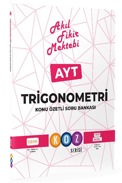 Ayt Trigonometri Konu Zetli Soru Bankas Kolektif Amazon Es Libros