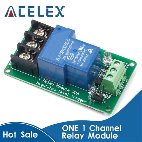 One Channel Relay Module A With Optocoupler Isolation V V V