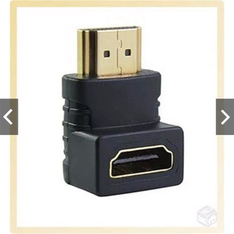 Adaptador Hdmi Graus Em L Macho X F Mea Adaptador Hdmi Curva Em L