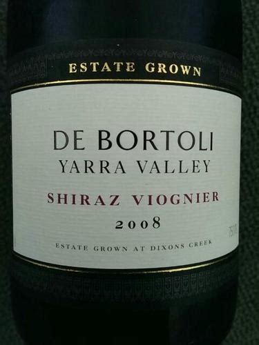 2016 De Bortoli Estate Grown Shiraz Viognier Vivino United States