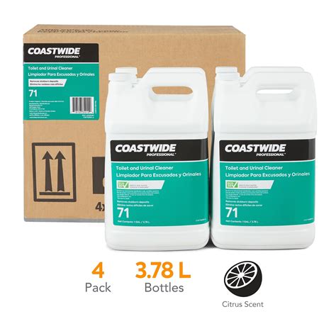 Coastwide Professional Multi Purpose Cleaners Washroom Toilet Cleaner 71 378l 4ct Cw710001