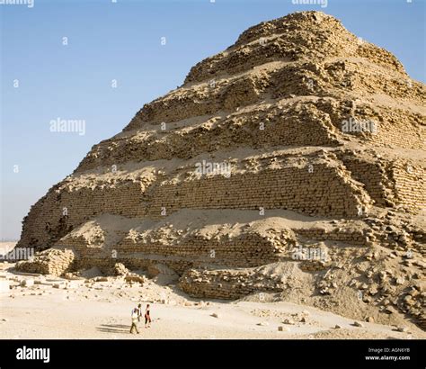 Saqqara Pyramids Cairo Egypt Stock Photo - Alamy