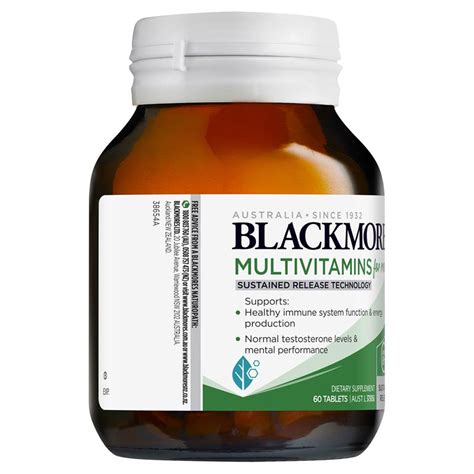 Buy Blackmores Multivitamin For Men Sustained Release Tablets Online