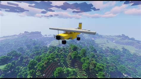 Building A Small Plane Creative Minecraft Youtube