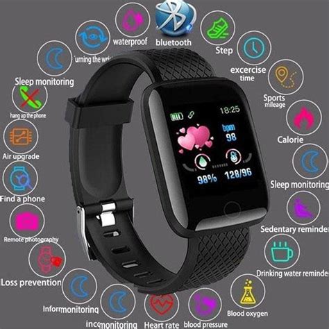 Reloj Inteligente Hombres Mujeres Smartband Medici N De La Presi N