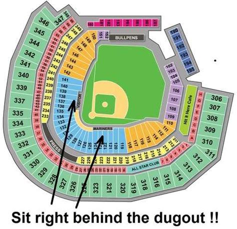 Mariner Stadium Seating Chart