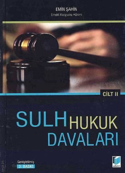 Sulh Hukuk Davaları Emin Şahin Kitap