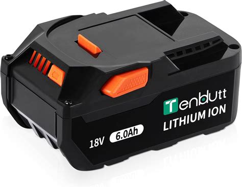 Tenhutt 【3rd Generation Lithium 18v Replacement Battery