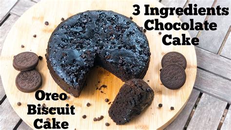 Chocolate Cake Only 3 Ingredients In Lock Down Without Egg Oven Maida