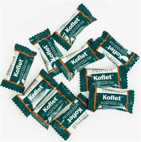 Кофлет леденцы 10 штук (Koflet Lozenges) купить на OZON по низкой цене ...