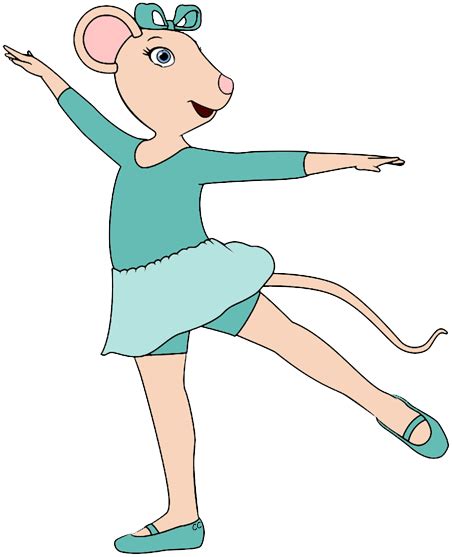 Angelina Ballerina Clip Art Png Images Cartoon Clip Art