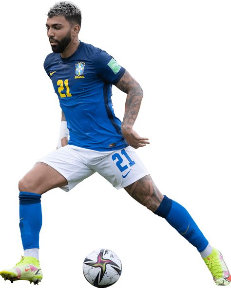 Gabriel Barbosa Brazil Football Render Footyrenders