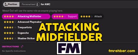 FM Attacking Midfielder Role - FM22 Best Attacking Midfielders