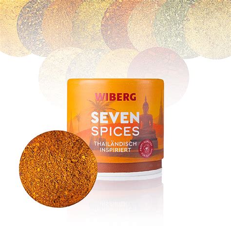 Wiberg Seven Spices mélange d épices d inspiration thaïlandaise 100g