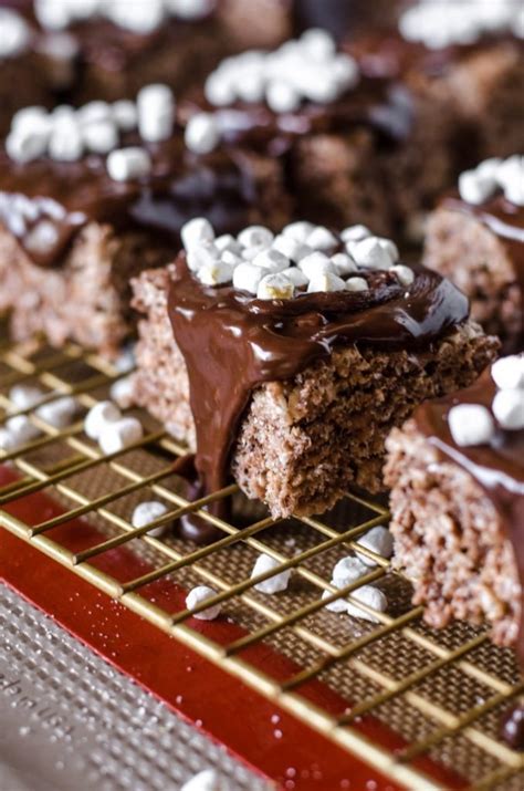 Hot Chocolate Rice Krispies® Treats Go Go Go Gourmet